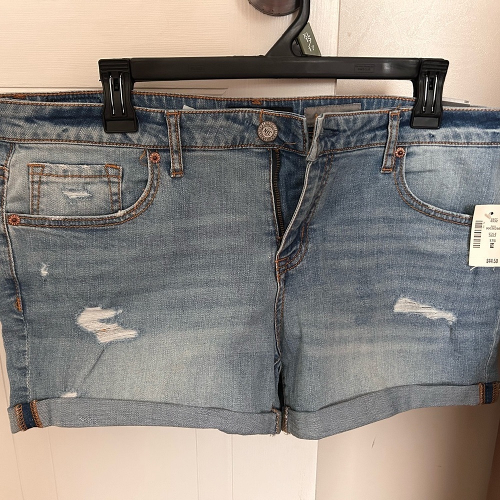 nwt aeropostale size 14 jean shorts